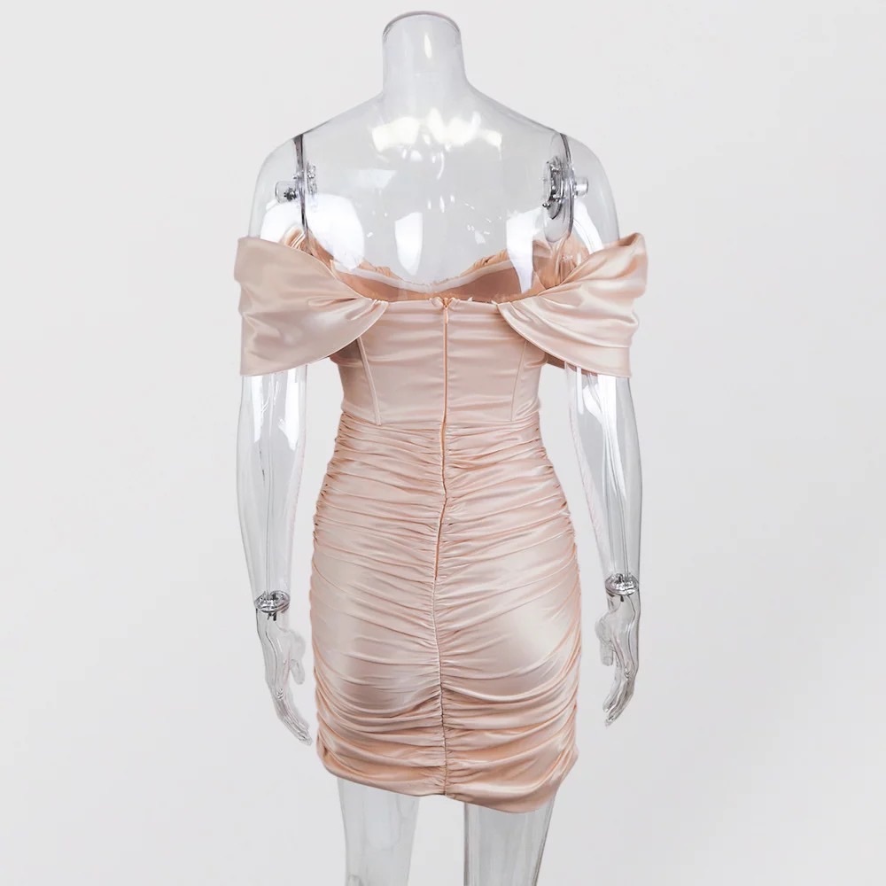 Off Shoulder Mini Dress - Picture 5 of 8